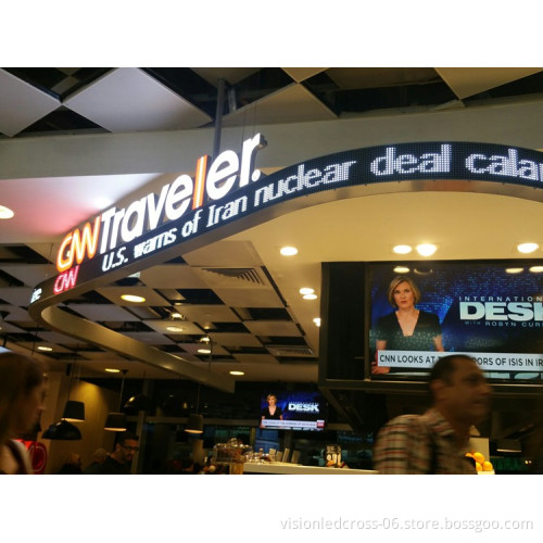 Indoor Full Color SMD P7.62 Flexible LED Video Screen
